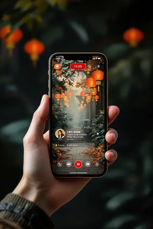 动漫岛移动端 APP 界面