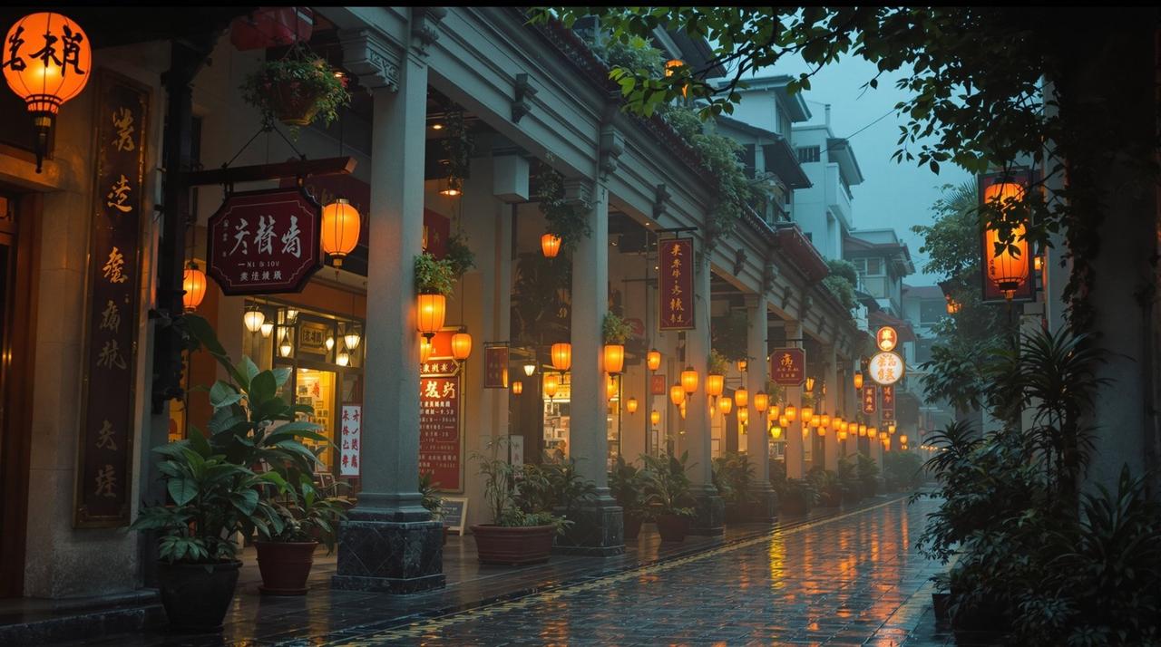 骑楼夜话
